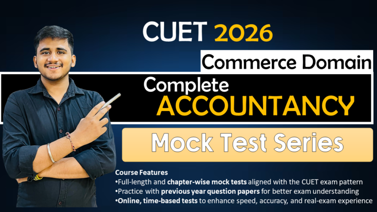 Accountancy Mock Test Series CUET