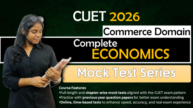 Economics Mock Tests Series CUET