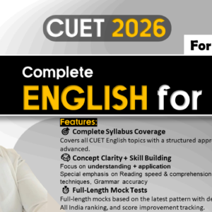 CUET English 2026 Complete Course