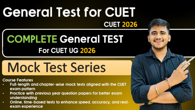 General Test Mock Test Series CUET